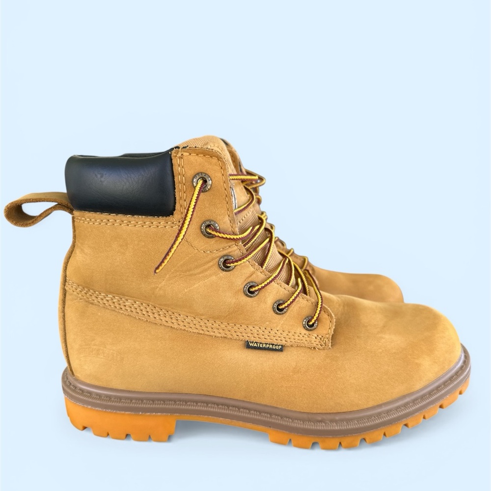 Irish Setter 83616 Men's 6" Hopkins Tan Lace up Men's Boots Size 8 Safety Toe